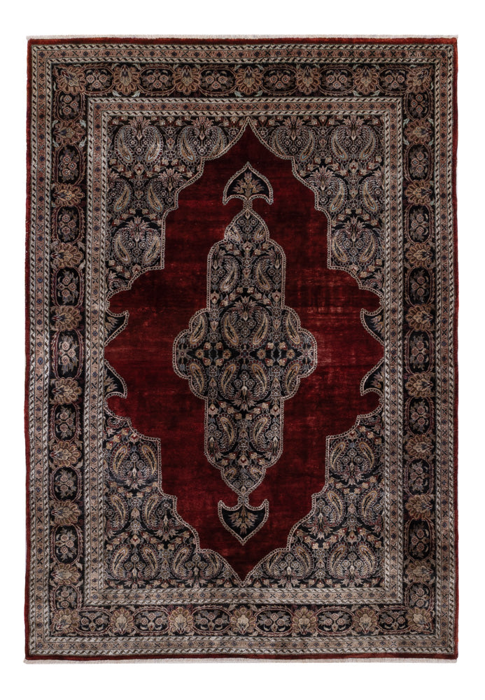 Kayseri Teppich 123x187cm - Orientteppich - dunkelrot