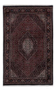 Bidjar Teppich 130x200cm - Perserteppich - dunkelrot