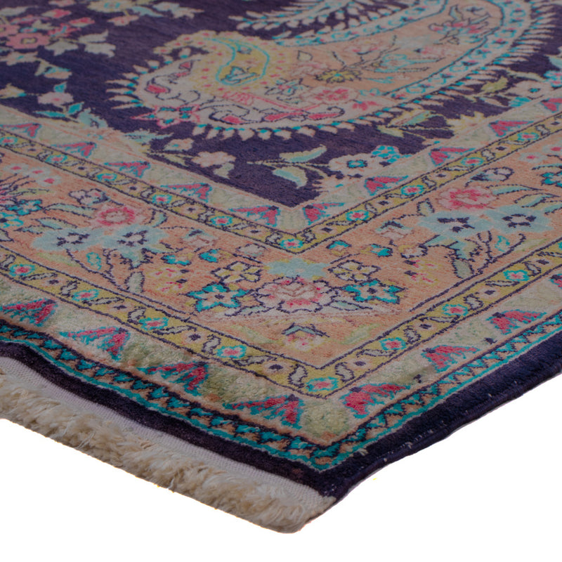 Kaschmir Seide Teppich 123x178cm - Orientteppich - beige