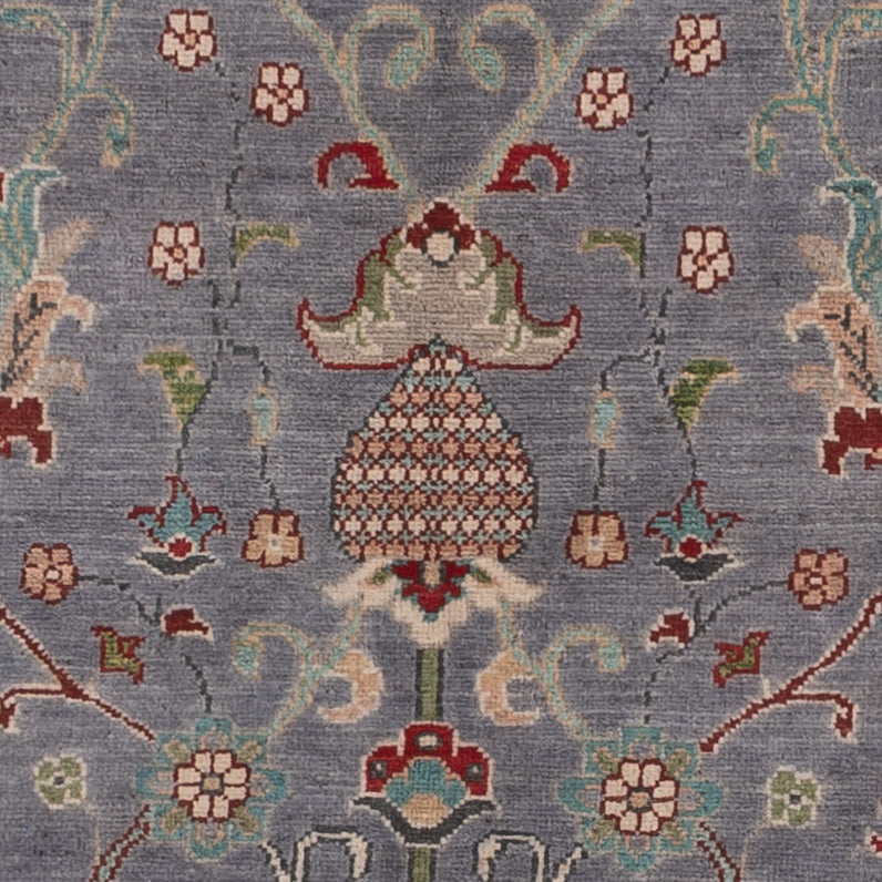 Ziegler Teppich 168x235cm - Orientteppich - grau