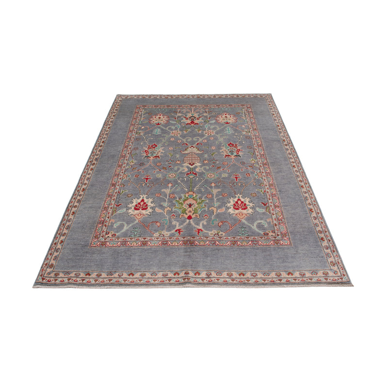 Ziegler Teppich 168x235cm - Orientteppich - grau
