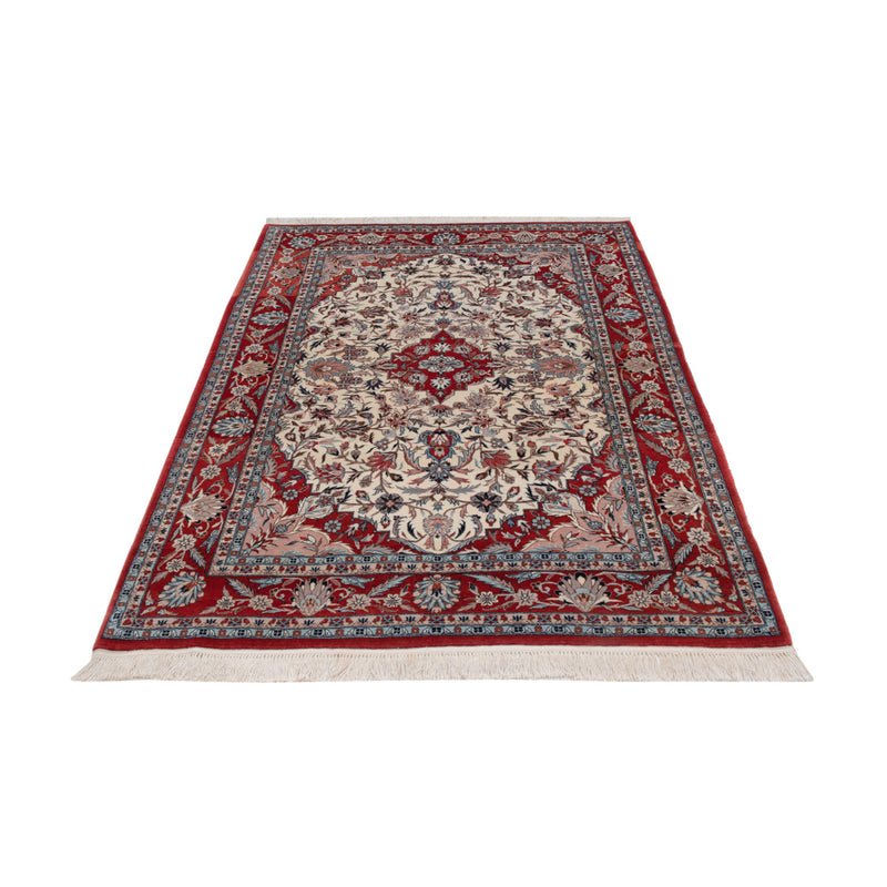 Isfahan Teppich 125x185cm - Perserteppich - beige