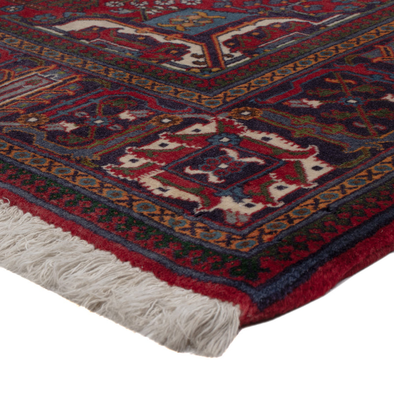 Meymeh Teppich 160x248cm - Perserteppich - dunkelrot
