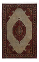 Bidjar Teppich 112x174cm - Perserteppich - olivgrün