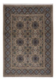 Keshan Teppich 137x199cm - Perserteppich - dunkelbeige