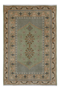 Ardebil Teppich 145x227cm - Perserteppich - hellgrün – product image