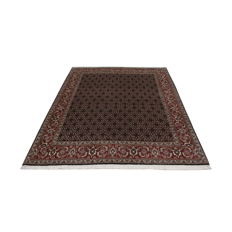 Täbriz Teppich 150x200cm - Perserteppich - dunkelbeige