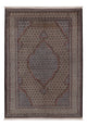 Täbriz - 50 Raj Teppich 135x202cm - Perserteppich - dunkelbeige