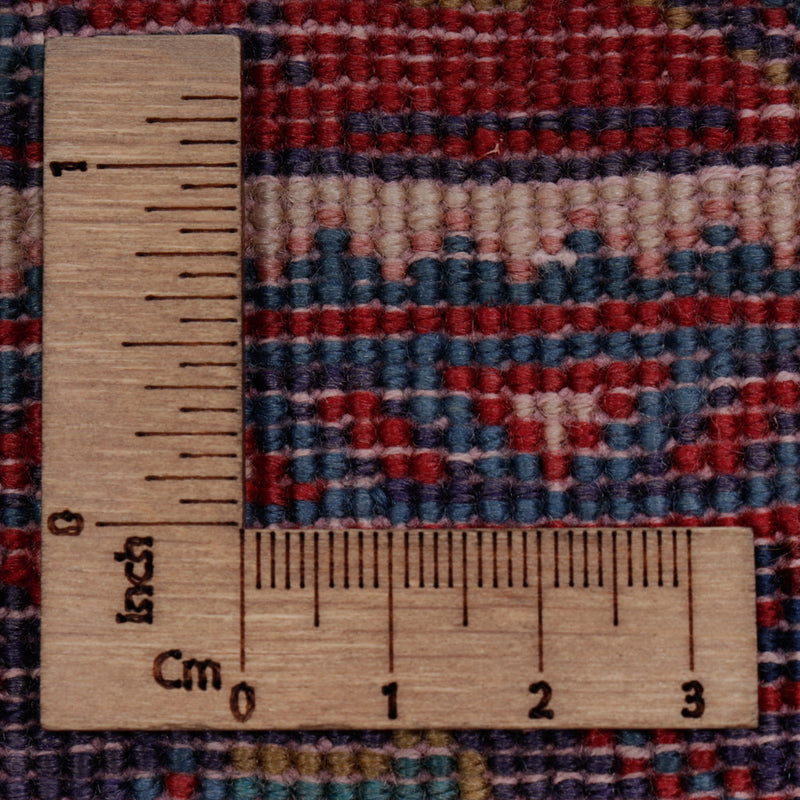 Hamadan Teppich 125x210cm - Perserteppich - dunkelblau