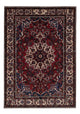 Najafabad Teppich 140x212cm - Perserteppich - dunkelrot