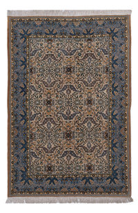 Ghom Teppich 140x209cm - Perserteppich - sand – product image