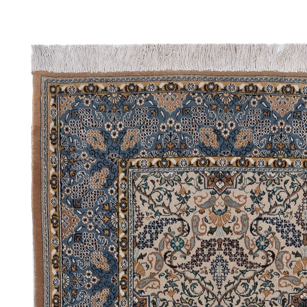 Ghom Teppich 140x209cm - Perserteppich - sand