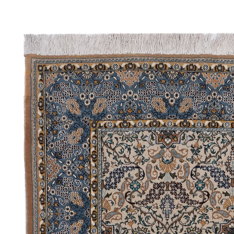 Ghom Teppich 140x209cm - Perserteppich - sand