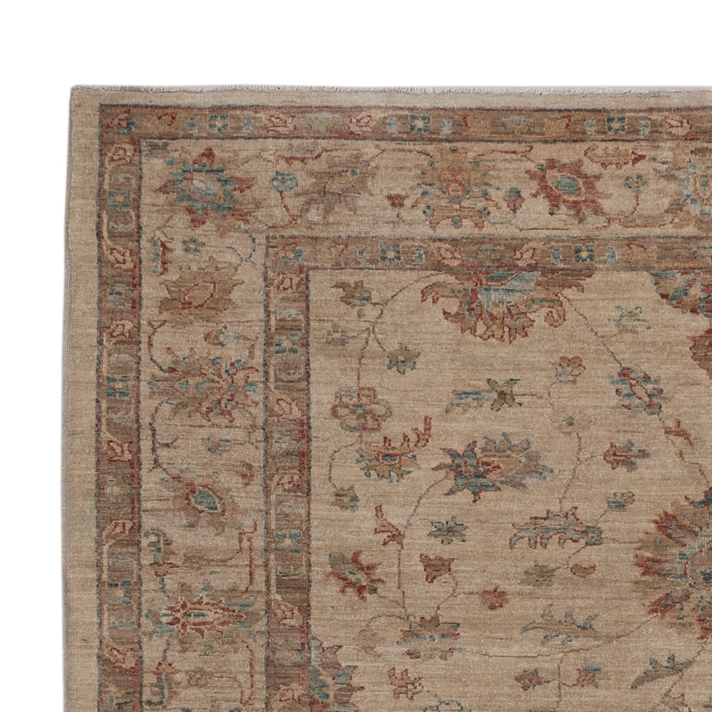 Ziegler Teppich 167x224cm - Orientteppich - hellbeige