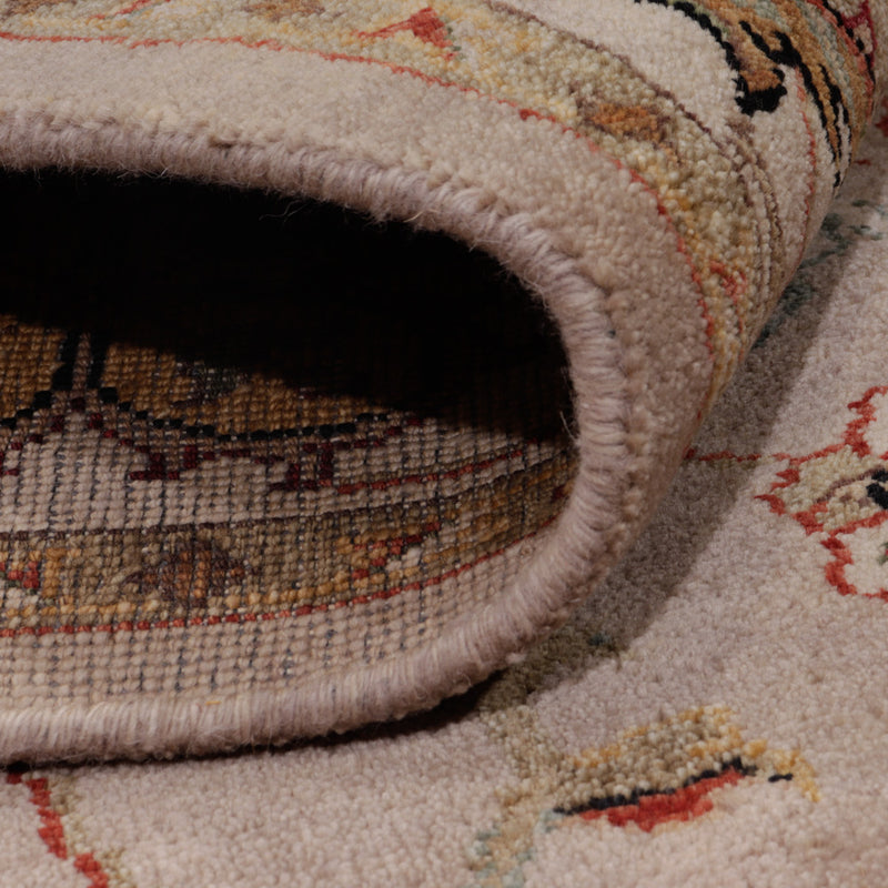 Ziegler Teppich 201x273cm - Orientteppich - dunkelbeige