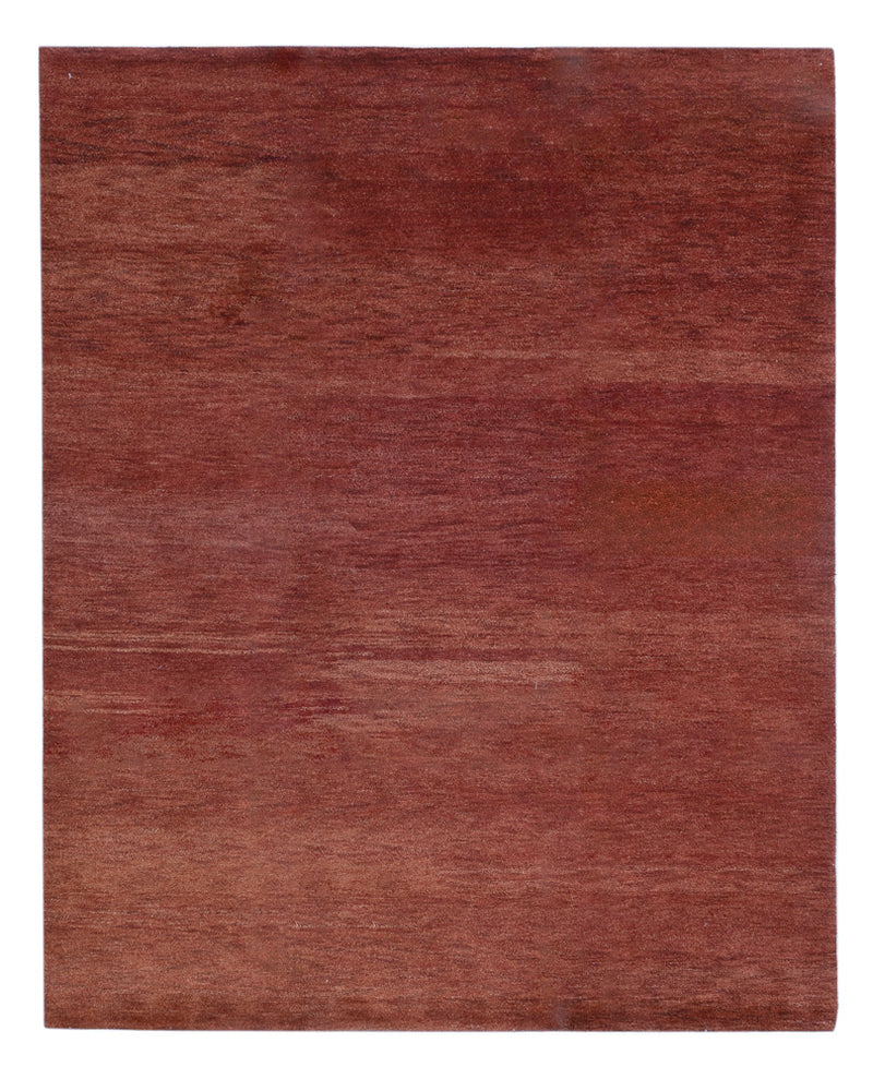 Perser Gabbeh Teppich 200x250cm - Wollteppich - rost