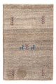 Gabbeh Persisch Teppich 57x86cm - Perserteppich Wollteppich - natur
