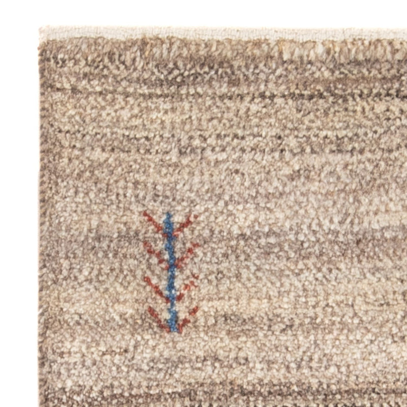 Gabbeh Persisch Teppich 57x86cm - Perserteppich Wollteppich - natur