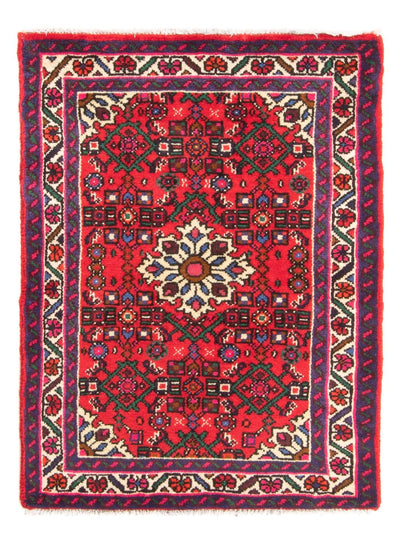 Hosseinabad Teppich 68x98cm - Perserteppich - rot