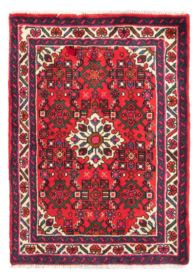 Hosseinabad Teppich 70x100cm - Perserteppich - rot