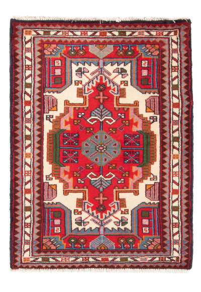 Nahavand Teppich 64x98cm - Perserteppich - rot