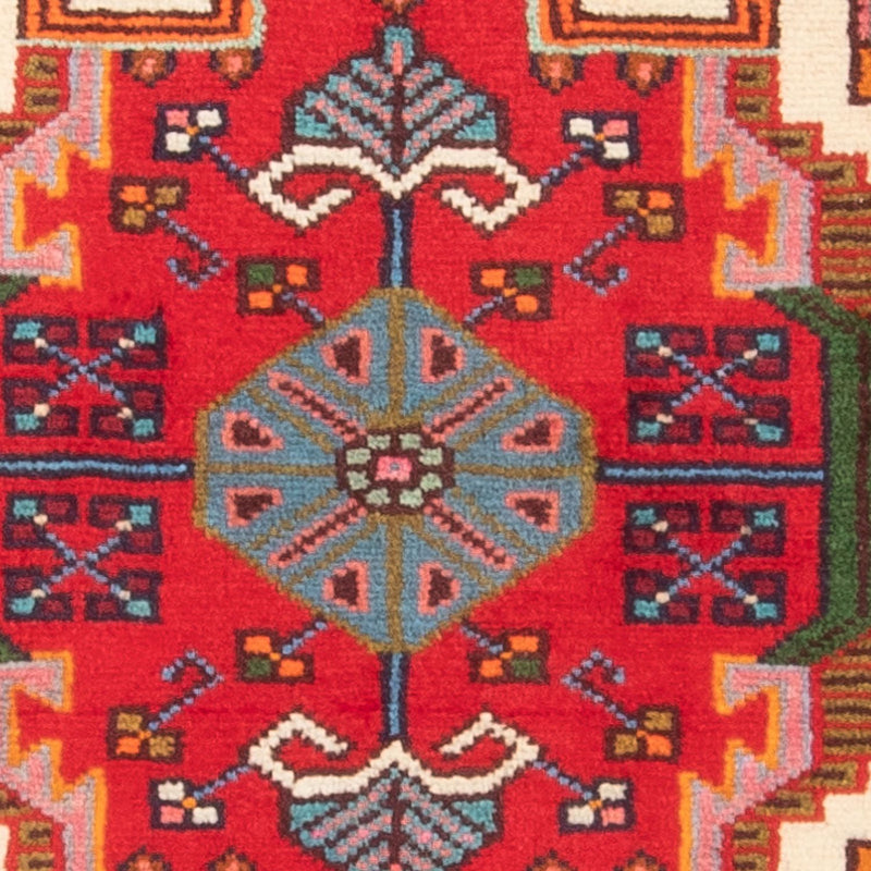 Nahavand Teppich 64x98cm - Perserteppich - rot