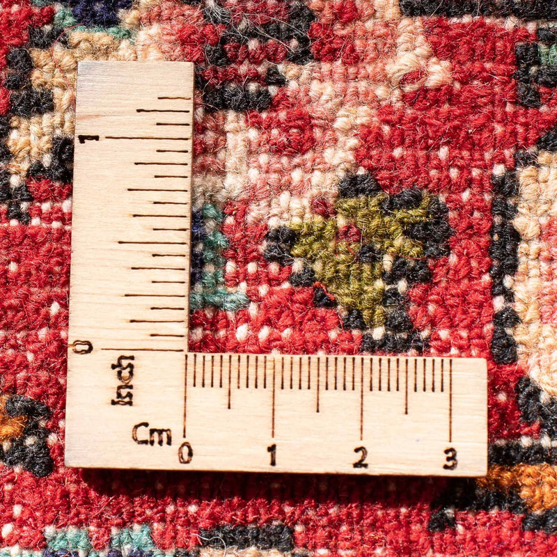 Hamadan Teppich 68x97cm - Perserteppich - rot