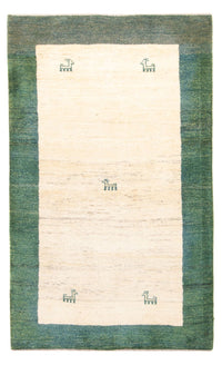 Gabbeh Persisch Teppich 99x172cm - Perserteppich Wollteppich - grün – product image
