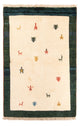 Gabbeh Persisch Teppich 100x152cm - Perserteppich Wollteppich - mehrfarbig