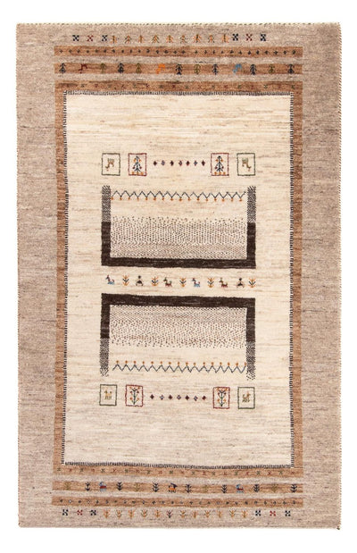 Loribaft Teppich Perser 98x157cm - Orientteppich - natur