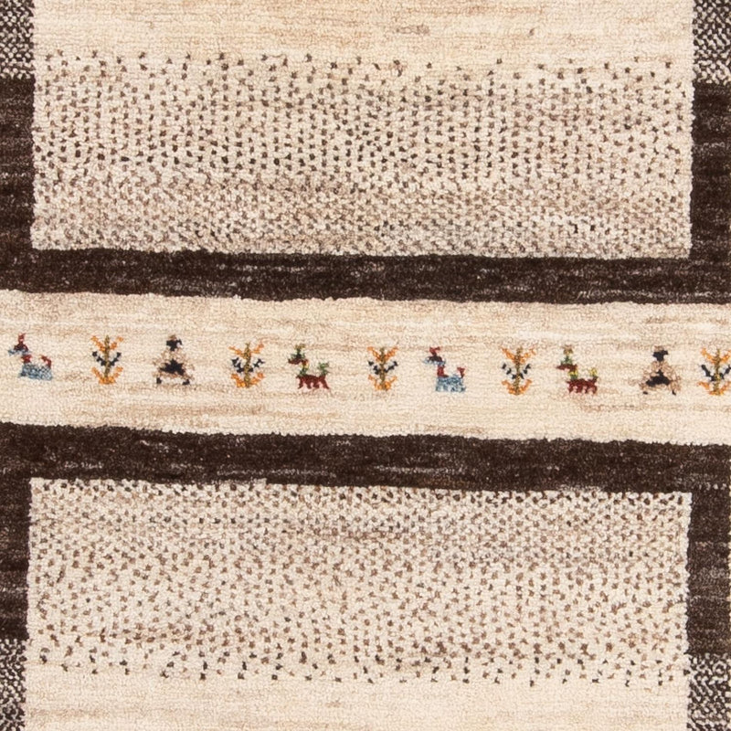 Loribaft Teppich Perser 98x157cm - Orientteppich - natur