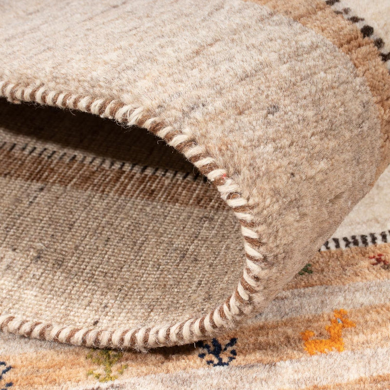 Loribaft Teppich Perser 98x157cm - Orientteppich - natur