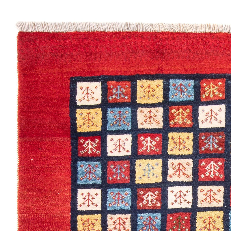 Gabbeh Persisch Teppich 125x185cm - Perserteppich Wollteppich - mehrfarbig