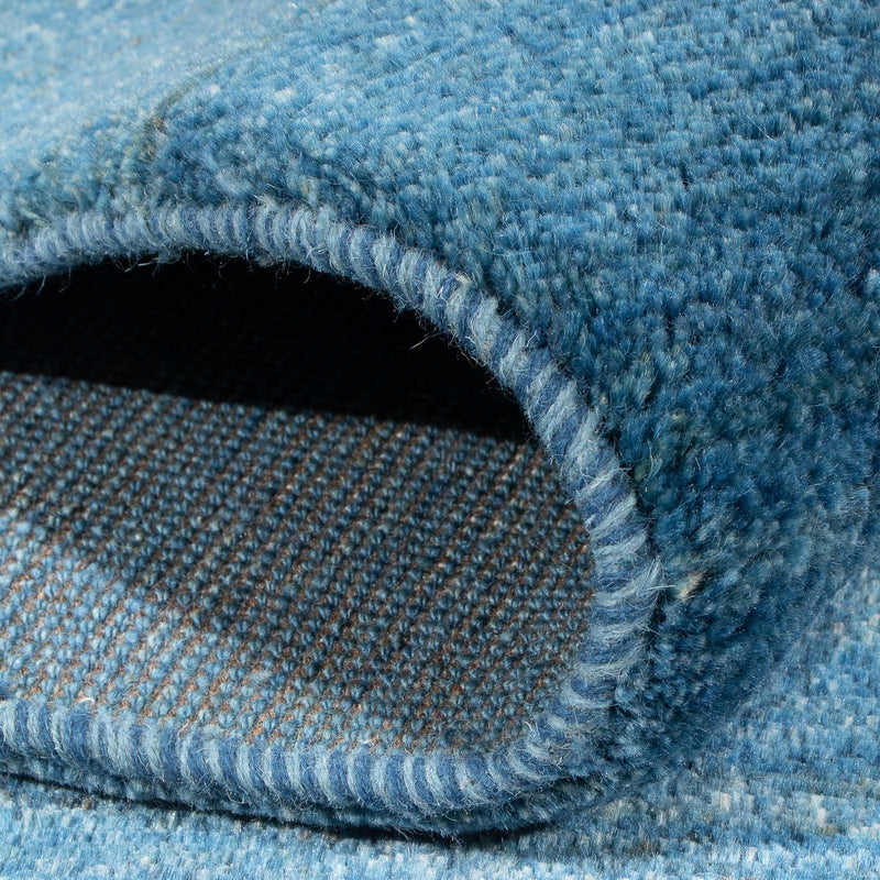 Gabbeh Persisch Teppich 170x239cm - Perserteppich Wollteppich - blau