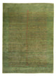 Gabbeh Persisch Teppich 173x241cm - Perserteppich Wollteppich - grün