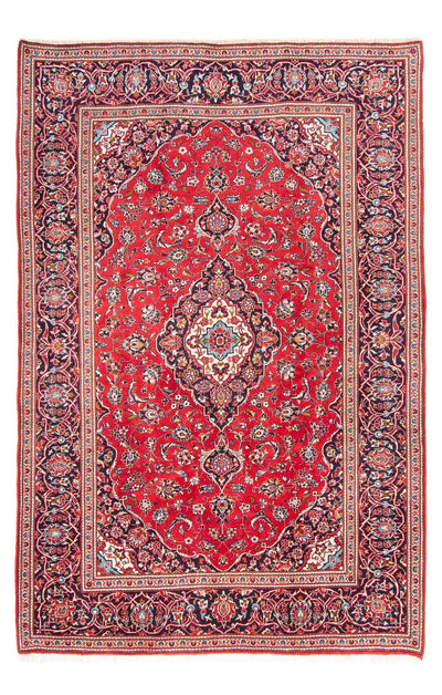 Keshan Teppich 202x304cm - Perserteppich - rot