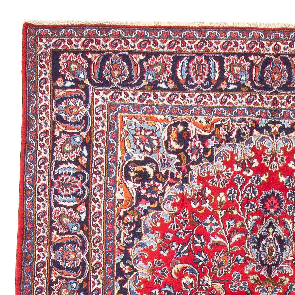 Maschad Teppich 197x290cm - Perserteppich - rot