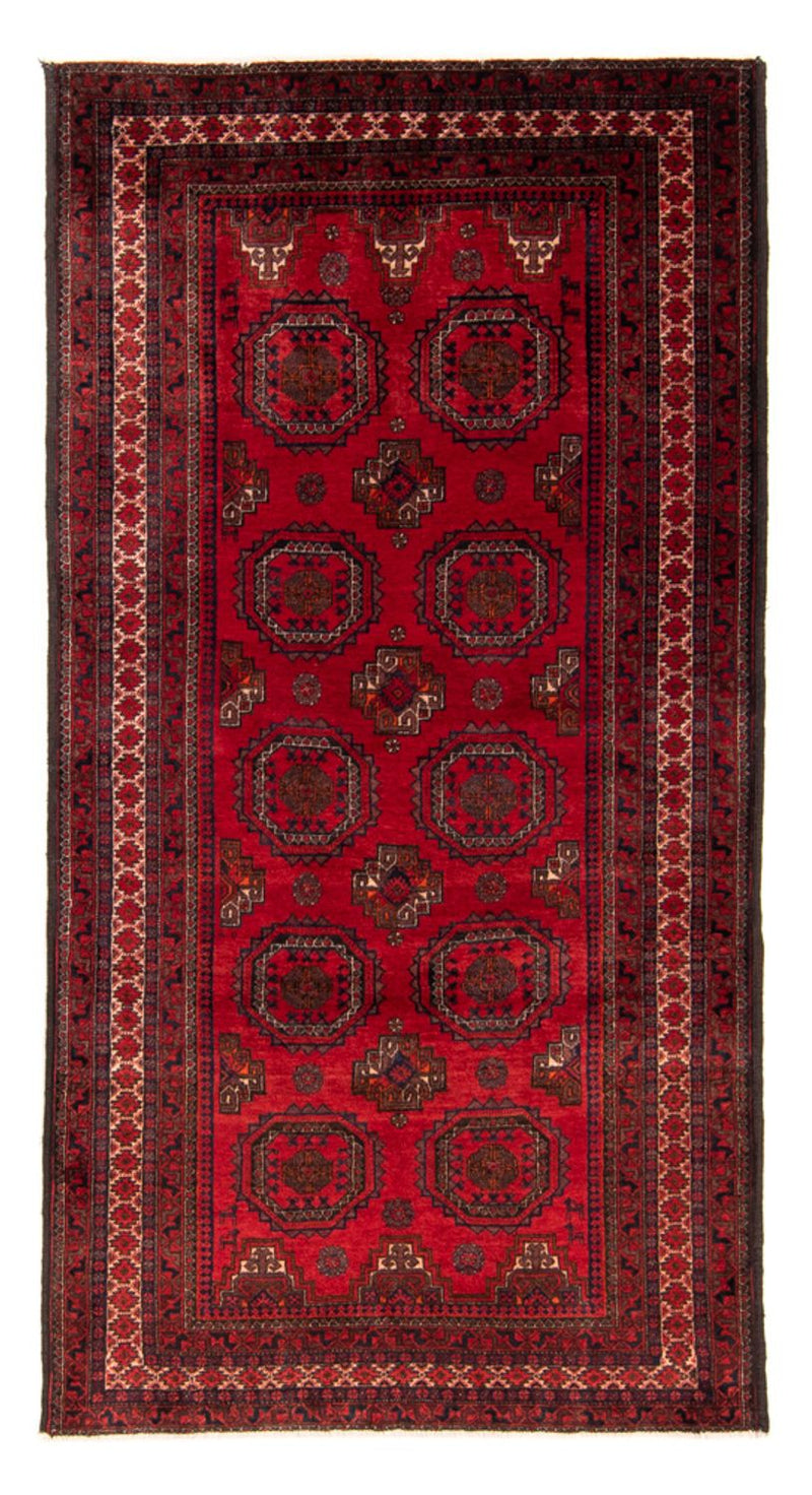 Belutsch Teppich 100x190cm - Orientteppich - rot