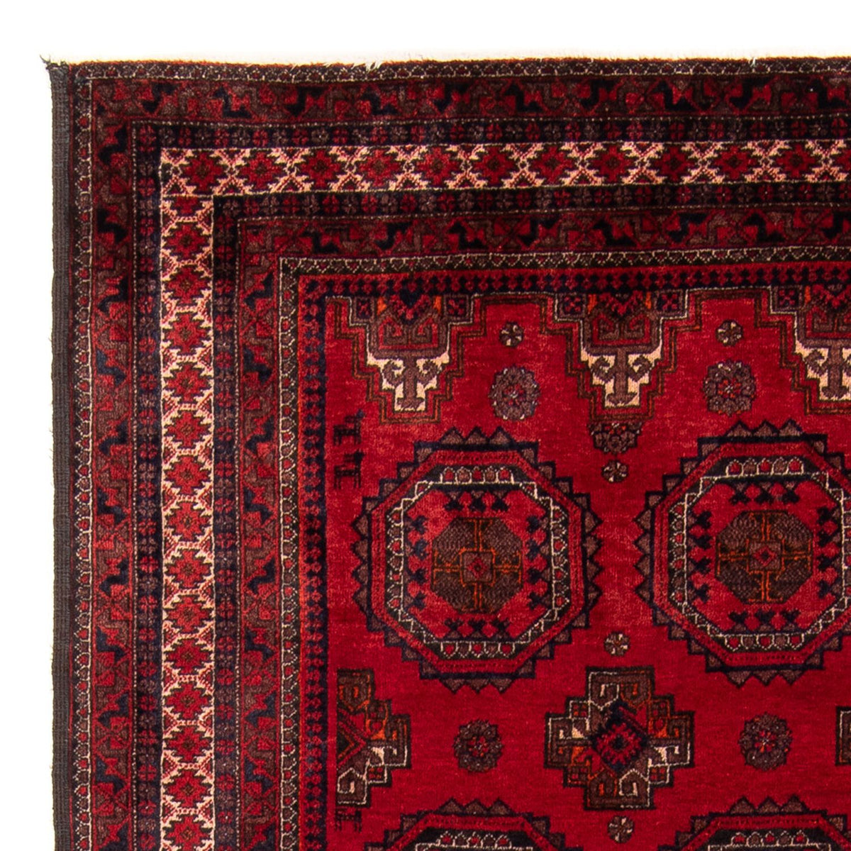 Belutsch Teppich 100x190cm - Orientteppich - rot