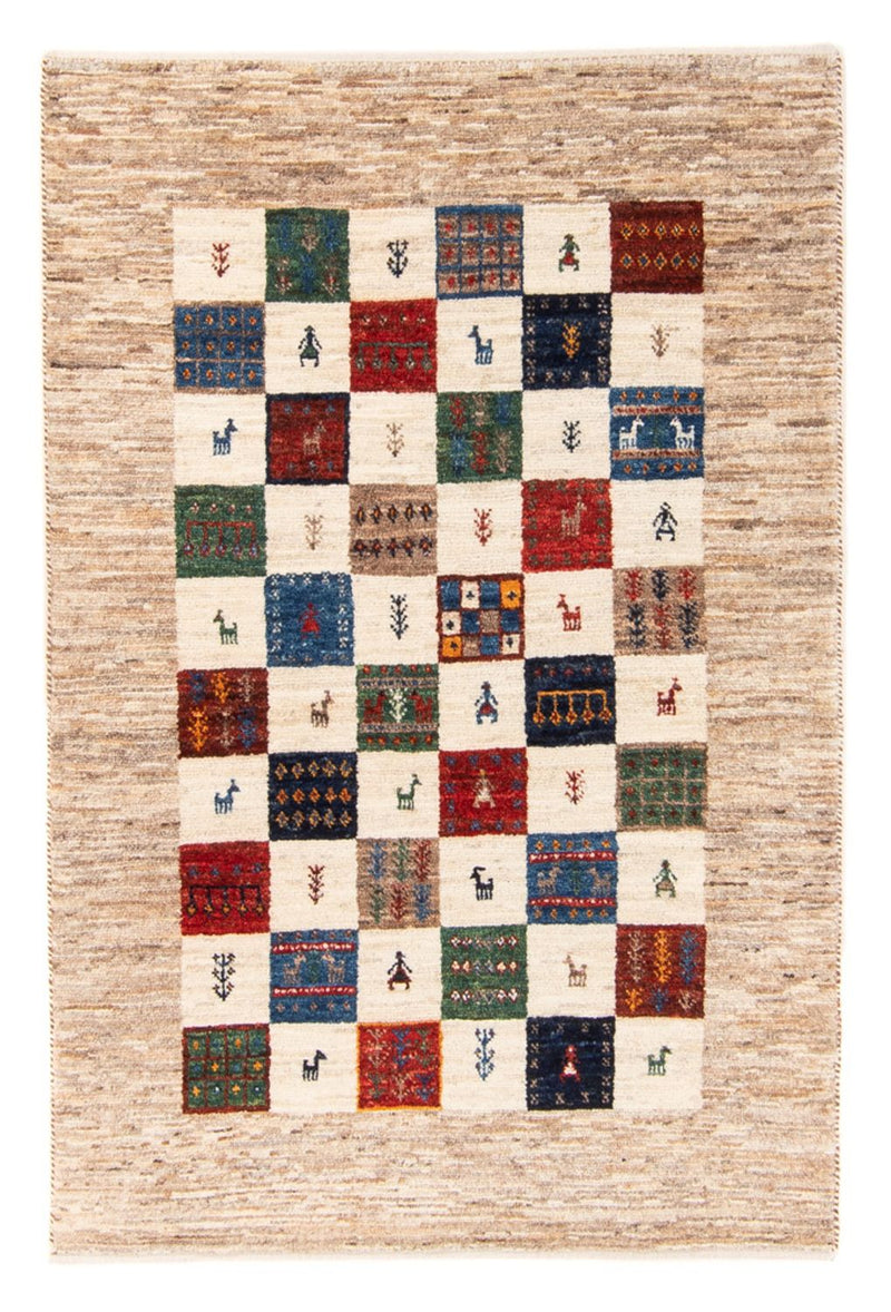 Loribaft Teppich Perser 86x125cm - Orientteppich - mehrfarbig