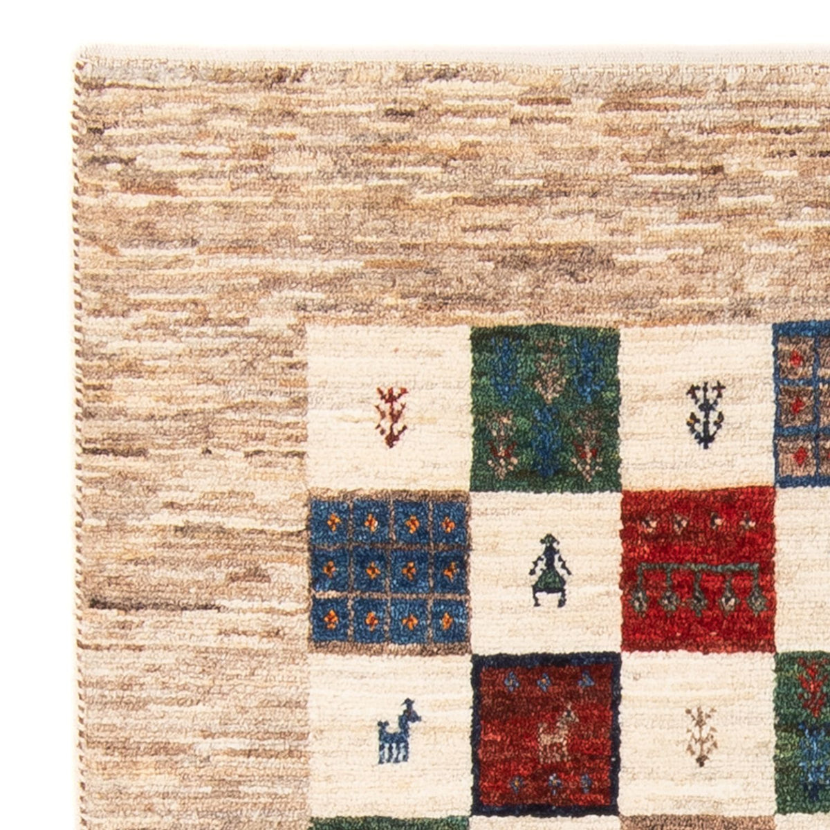 Loribaft Teppich Perser 86x125cm - Orientteppich - mehrfarbig