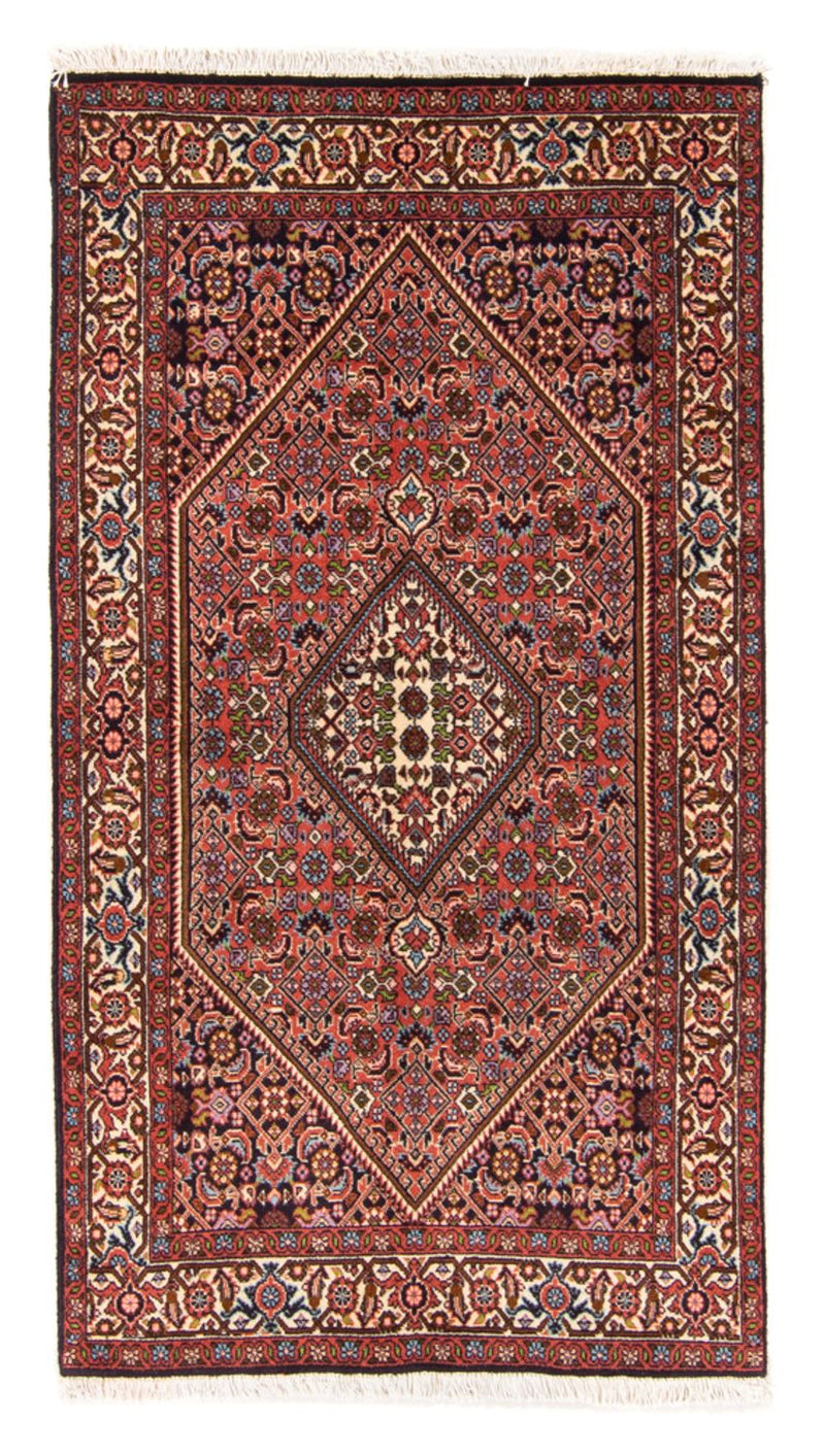 Bidjar - Takab Teppich 82x151cm - Perserteppich - rot
