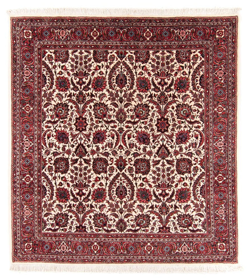 Bidjar - Takab Teppich 153x159cm - Perserteppich - beige