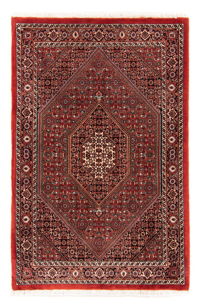 Bidjar - Takab Teppich 92x140cm - Perserteppich - rot