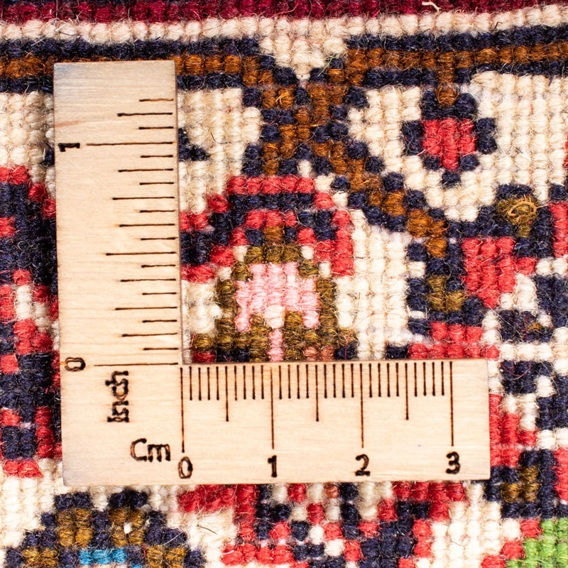Bidjar - Takab Teppich 86x146cm - Perserteppich - rot