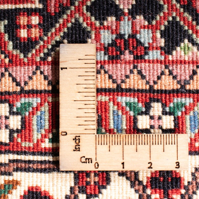 Bidjar - Takab Teppich 111x163cm - Perserteppich - dunkelblau