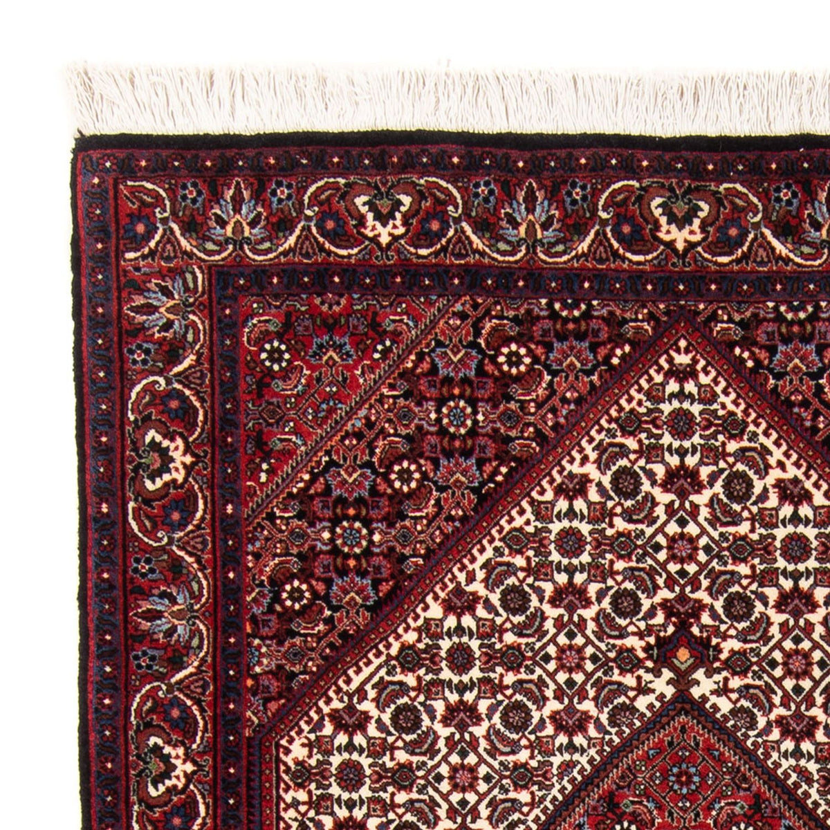 Bidjar - Takab Teppich 114x183cm - Perserteppich - mehrfarbig