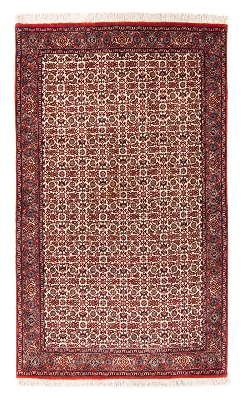 Bidjar - Takab Teppich 110x181cm - Perserteppich - beige