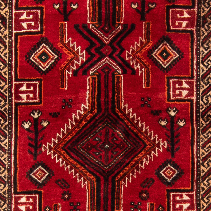 Belutsch Teppich 102x211cm - Orientteppich - rot