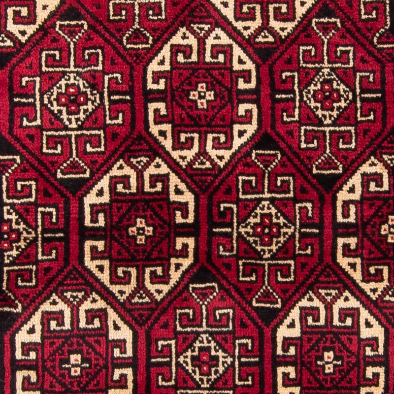 Belutsch Teppich 102x198cm - Orientteppich - rot